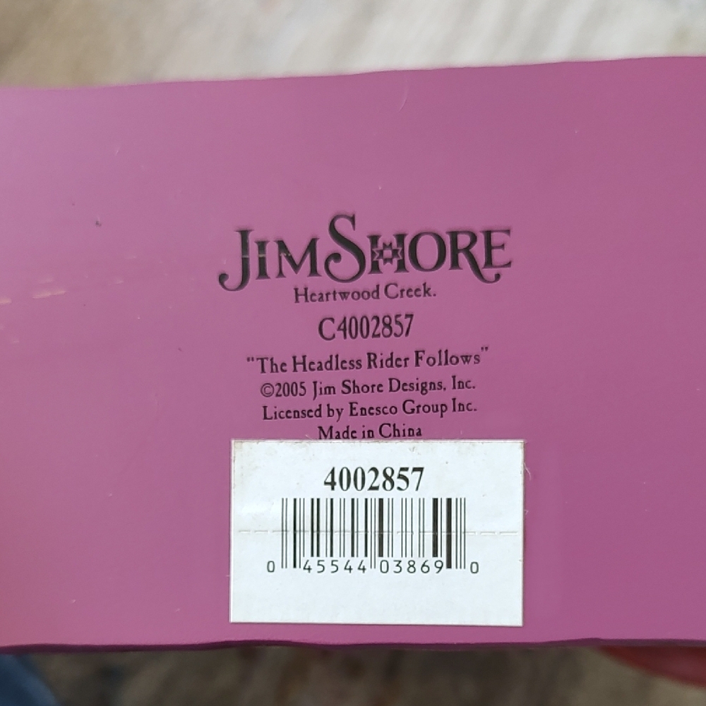 Jim Shore Multicolor Headless Horseman Figurine - Picture 3 of 12